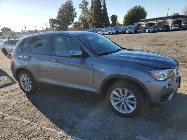 5UXWX9C52G0D90175 - 2016 BMW X3 XDRIVE28I GRAY photo 4