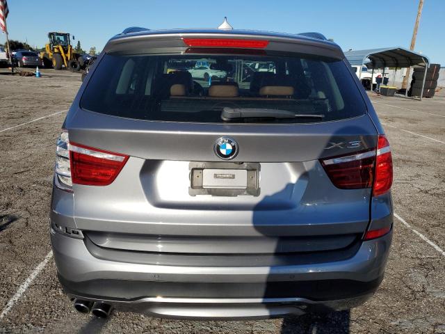 5UXWX9C52G0D90175 - 2016 BMW X3 XDRIVE28I GRAY photo 6