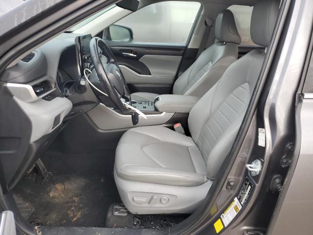 5TDGZRAH1MS041527 - 2021 TOYOTA HIGHLANDER XLE 灰色 照片 7