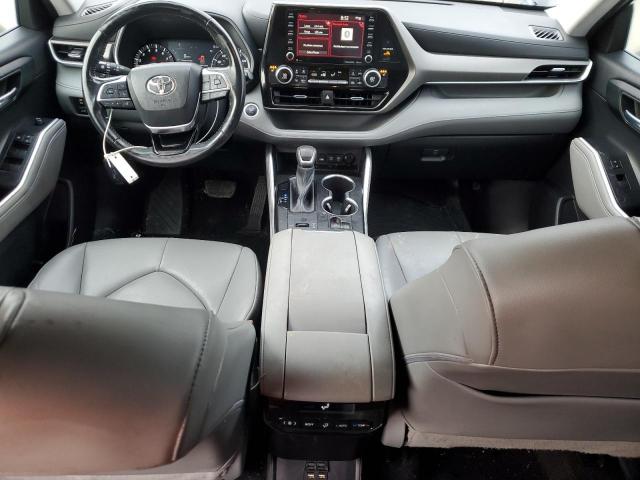5TDGZRAH1MS041527 - 2021 TOYOTA HIGHLANDER XLE 灰色 照片 8