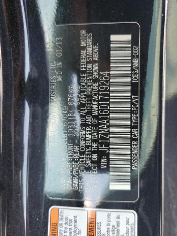 JF1ZNAA16D1719264 - 2013 TOYOTA SCION FR-S BLACK photo 13