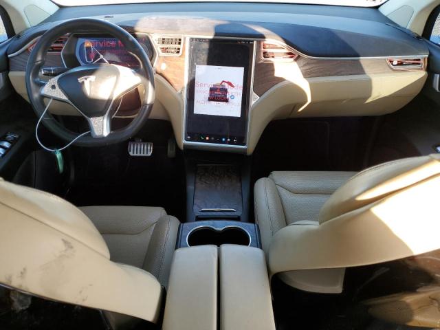 5YJXCBE28GF006734 - 2016 TESLA MODEL X WHITE photo 8