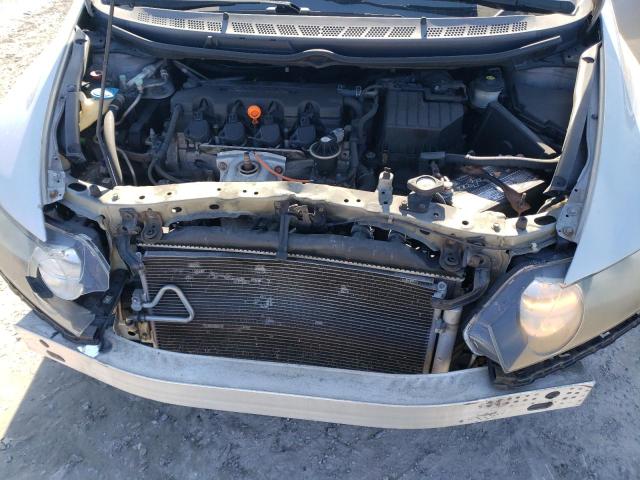 2HGFA16589H540156 - 2009 HONDA CIVIC LX SILVER photo 11