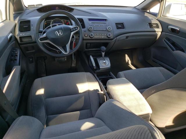 2HGFA16589H540156 - 2009 HONDA CIVIC LX SILVER photo 8