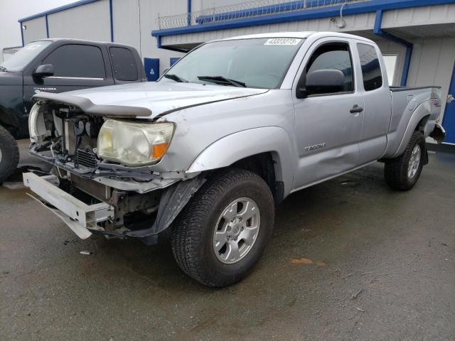 5TETU62N65Z101709 - 2005 TOYOTA TACOMA PRERUNNER ACCESS CAB SILVER photo 1
