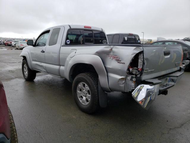 5TETU62N65Z101709 - 2005 TOYOTA TACOMA PRERUNNER ACCESS CAB SILVER photo 2