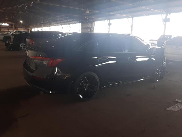 2HGFE2F50NH592126 - 2022 HONDA CIVIC SPORT 黑色 照片 3