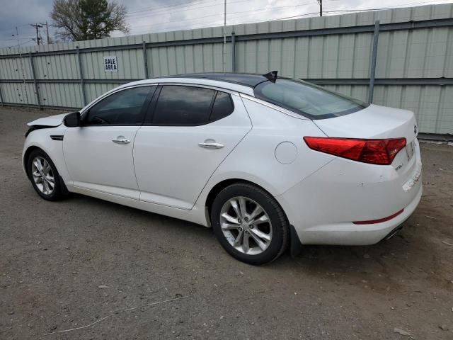 5XXGN4A70CG042304 - 2012 KIA OPTIMA EX WHITE photo 2