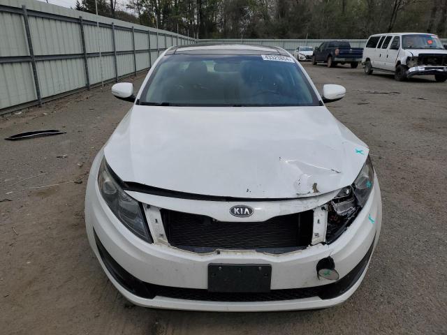 5XXGN4A70CG042304 - 2012 KIA OPTIMA EX WHITE photo 5