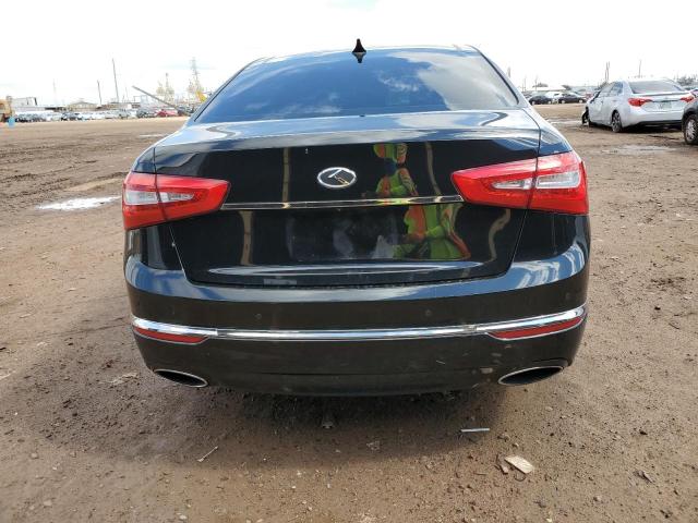 KNALN4D71E5159260 - 2014 KIA CADENZA PREMIUM BLACK photo 6