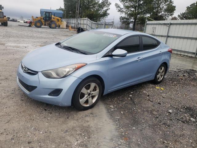 KMHDH4AE5BU107662 - 2011 HYUNDAI ELANTRA GLS BLUE photo 1