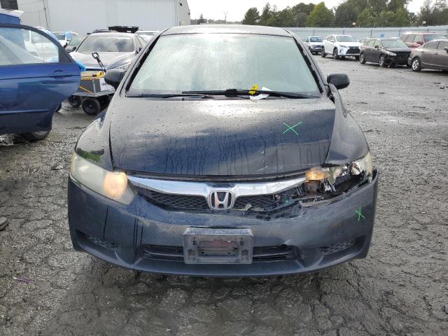 2HGFA1F56BH300531 - 2011 HONDA CIVIC LX BLACK photo 5