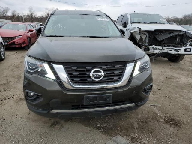 5N1DR2MN1HC669795 - 2017 NISSAN PATHFINDER S 绿色 照片 5