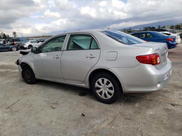 1NXBU4EE5AZ353784 - 2010 TOYOTA COROLLA BASE SILVER photo 2