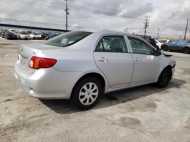 1NXBU4EE5AZ353784 - 2010 TOYOTA COROLLA BASE SILVER photo 3