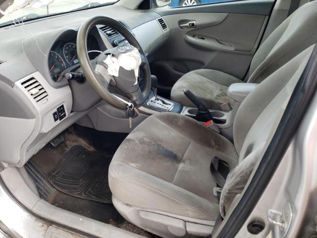 1NXBU4EE5AZ353784 - 2010 TOYOTA COROLLA BASE SILVER photo 7