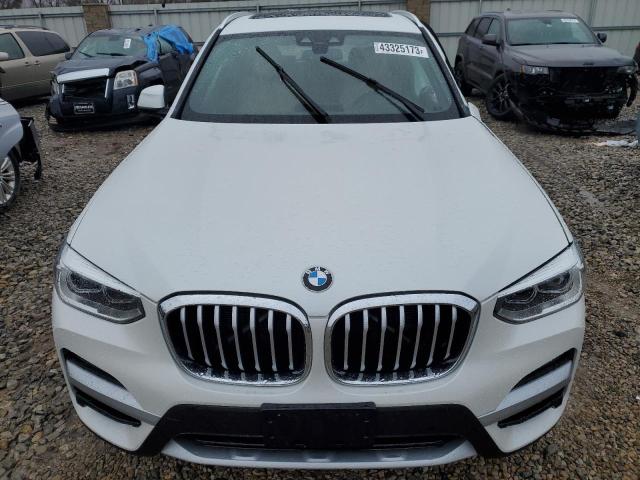 5UXTY5C09M9E84929 - 2021 BMW X3 XDRIVE30I WHITE photo 12