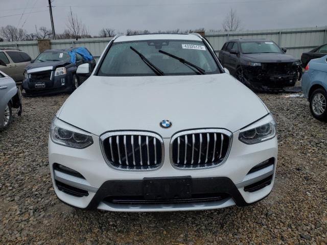 5UXTY5C09M9E84929 - 2021 BMW X3 XDRIVE30I WHITE photo 5