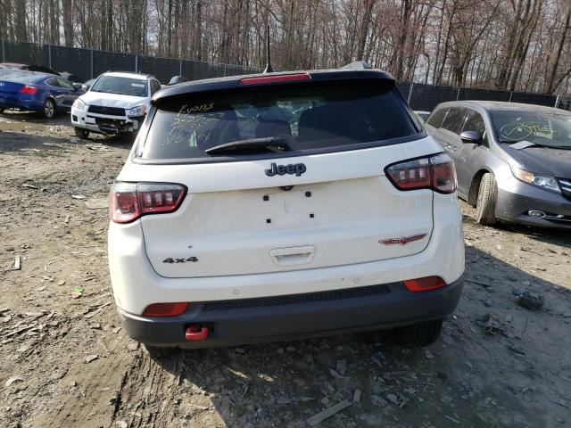 3C4NJDDB3KT805521 - 2019 JEEP COMPASS TRAILHAWK WHITE photo 6