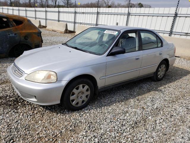 2HGEJ6610YH533500 - 2000 HONDA CIVIC BASE SILVER photo 1