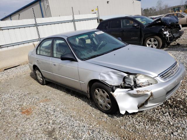 2HGEJ6610YH533500 - 2000 HONDA CIVIC BASE SILVER photo 4