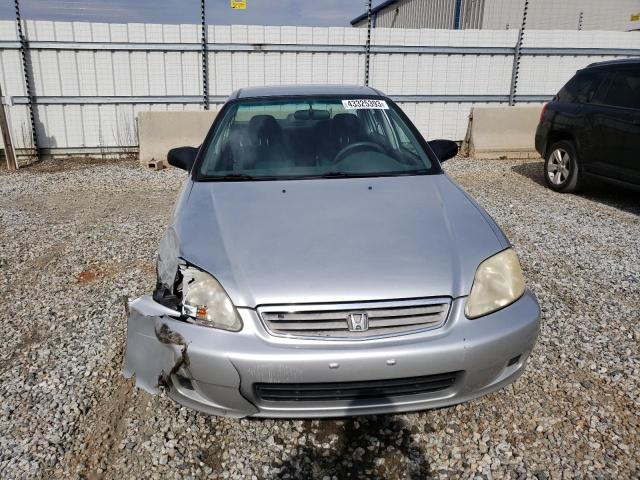 2HGEJ6610YH533500 - 2000 HONDA CIVIC BASE SILVER photo 5