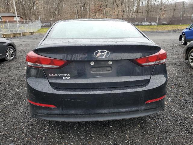 KMHD74LF6JU442615 - 2018 HYUNDAI ELANTRA SE BLACK photo 6