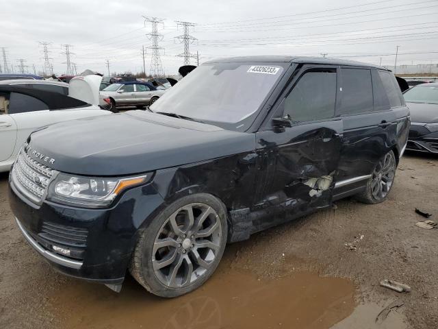 SALGS2WF4EA192503 - 2014 LAND ROVER RANGE ROVE HSE BLACK photo 1