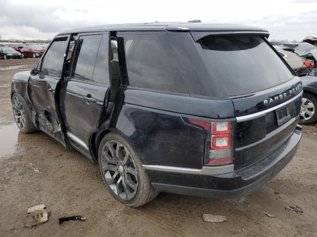 SALGS2WF4EA192503 - 2014 LAND ROVER RANGE ROVE HSE BLACK photo 2