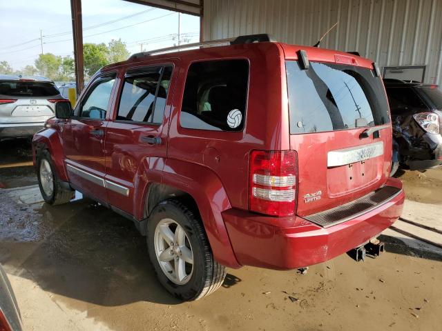 1C4PJMCK1CW133125 - 2012 JEEP LIBERTY LIMITED RED photo 2