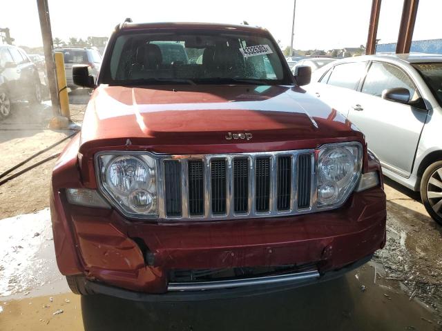 1C4PJMCK1CW133125 - 2012 JEEP LIBERTY LIMITED RED photo 5