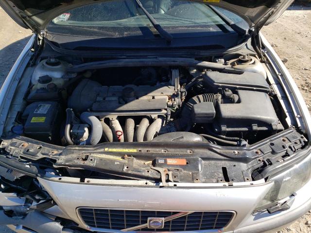 YV1RS61T742334401 - 2004 VOLVO S60 SILVER photo 11