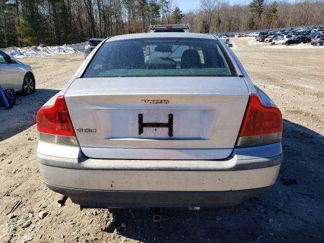 YV1RS61T742334401 - 2004 VOLVO S60 SILVER photo 6