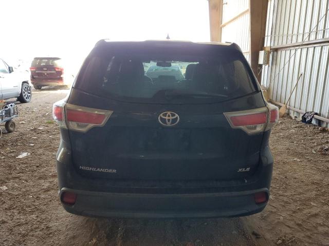 5TDKKRFH4FS085614 - 2015 TOYOTA HIGHLANDER XLE BLACK photo 6