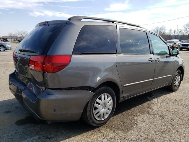 5TDZA23C35S324084 - 2005 TOYOTA SIENNA CE GRAY photo 3