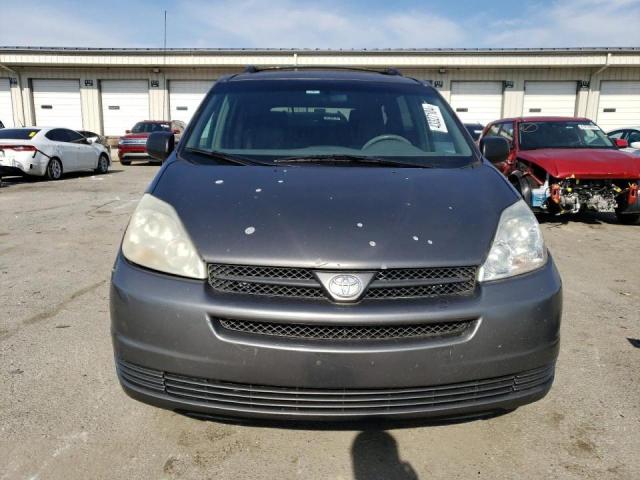 5TDZA23C35S324084 - 2005 TOYOTA SIENNA CE GRAY photo 5