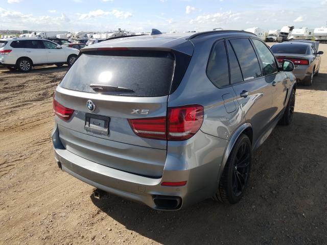 5UXKR0C37H0V80314 - 2017 BMW X5 XDRIVE35I GRAY photo 4