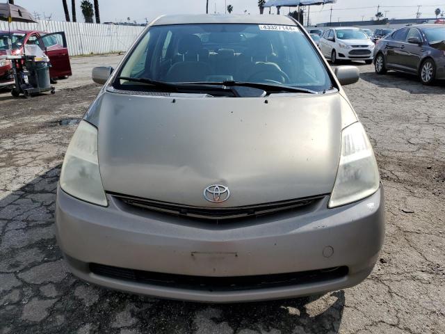 JTDKB20U153031068 - 2005 TOYOTA PRIUS TAN photo 5