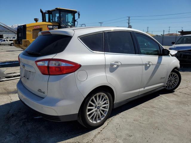 1FADP5BU4DL541010 - 2013 FORD C-MAX SEL WHITE photo 3