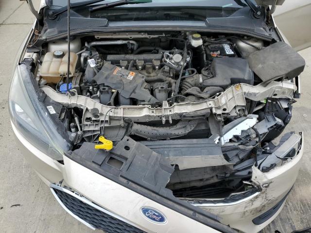 1FADP3H24HL241189 - 2017 FORD FOCUS SEL GOLD photo 11