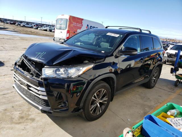 5TDZZRFH4KS296798 - 2019 TOYOTA HIGHLANDER LE BLACK photo 1