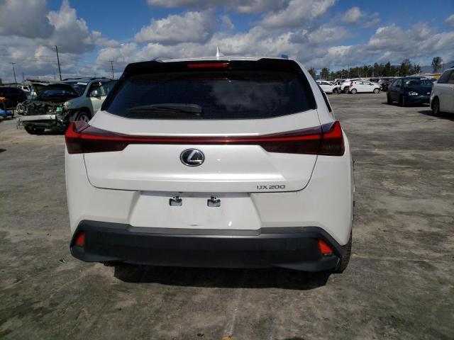 JTHY3JBH9K2002659 - 2019 LEXUS UX 200 WHITE photo 6