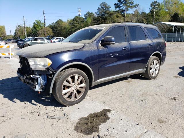 1C4RDHDG3CC205641 - 2012 DODGE DURANGO CREW BLACK photo 1