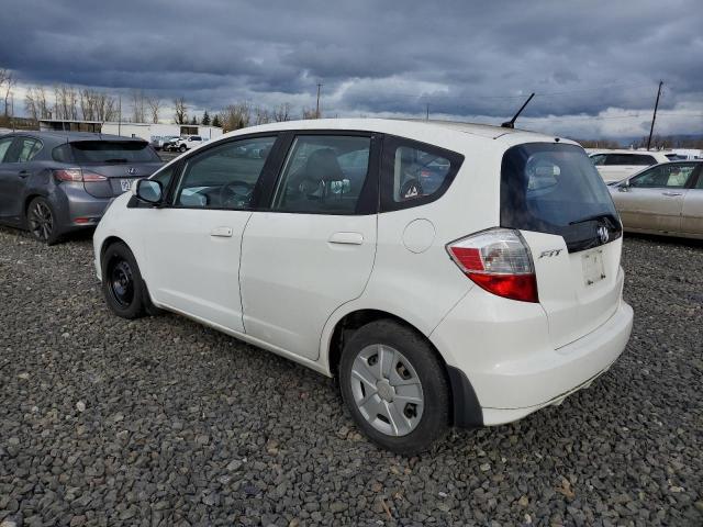 JHMGE8H35DC042230 - 2013 HONDA FIT WHITE photo 2