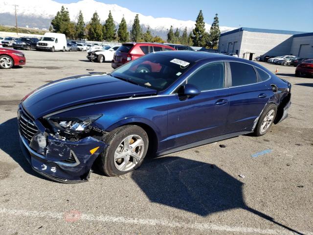 5NPEG4JA8NH147130 - 2022 HYUNDAI SONATA SE BLUE photo 1