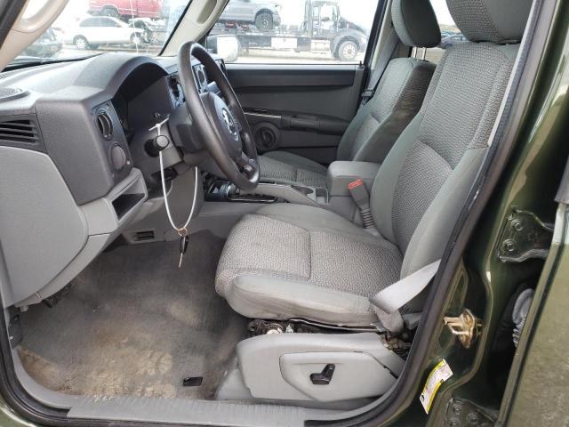 1J8HG48K87C612086 - 2007 JEEP COMMANDER 绿色 照片 7