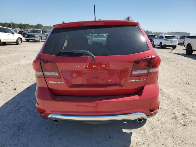 3C4PDCGG8HT545112 - 2017 DODGE JOURNEY CROSSROAD RED photo 6