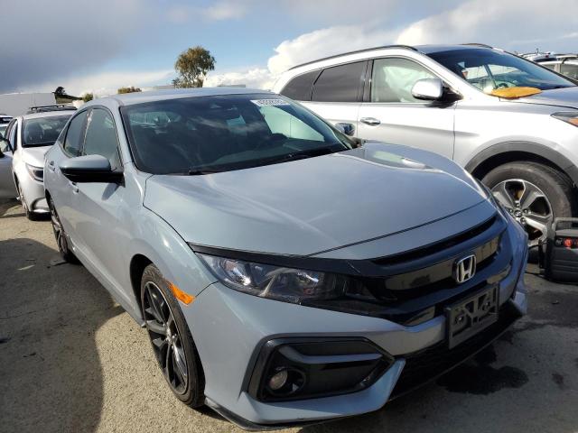 SHHFK7G45LU206831 - 2020 HONDA CIVIC SPORT 蓝色 照片 1