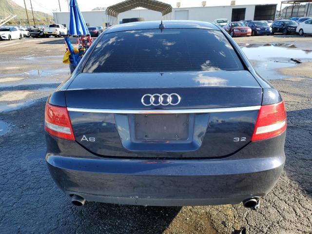 WAUAH74F87N088486 - 2007 AUDI A6 3.2 BLUE photo 6