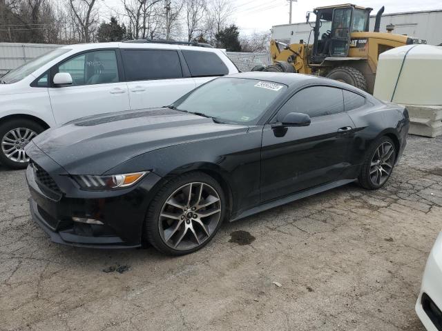 1FA6P8TH4F5347225 - 2015 FORD MUSTANG BLACK photo 1